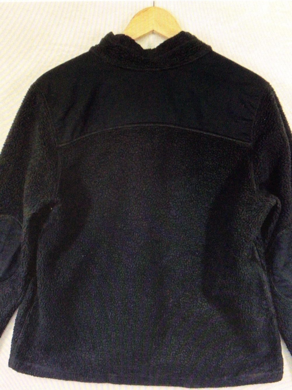Essentials Men's Black Zip-Up Fleece Jacket